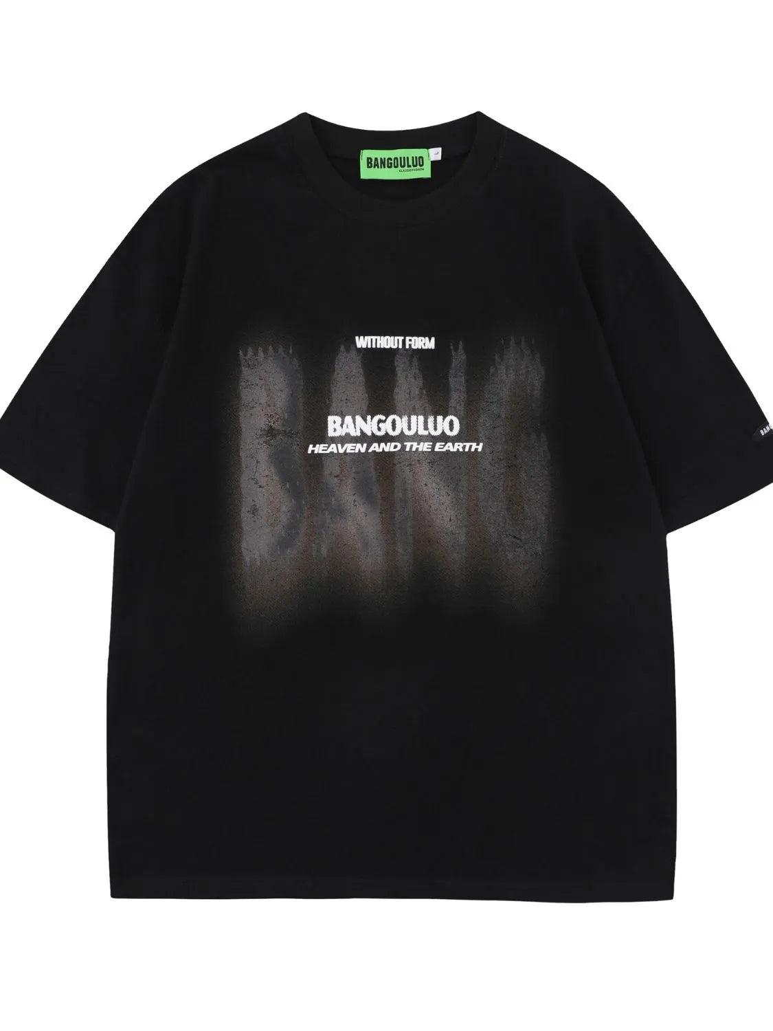 Men's Graphic Round Neck Oversized T-Shirt
