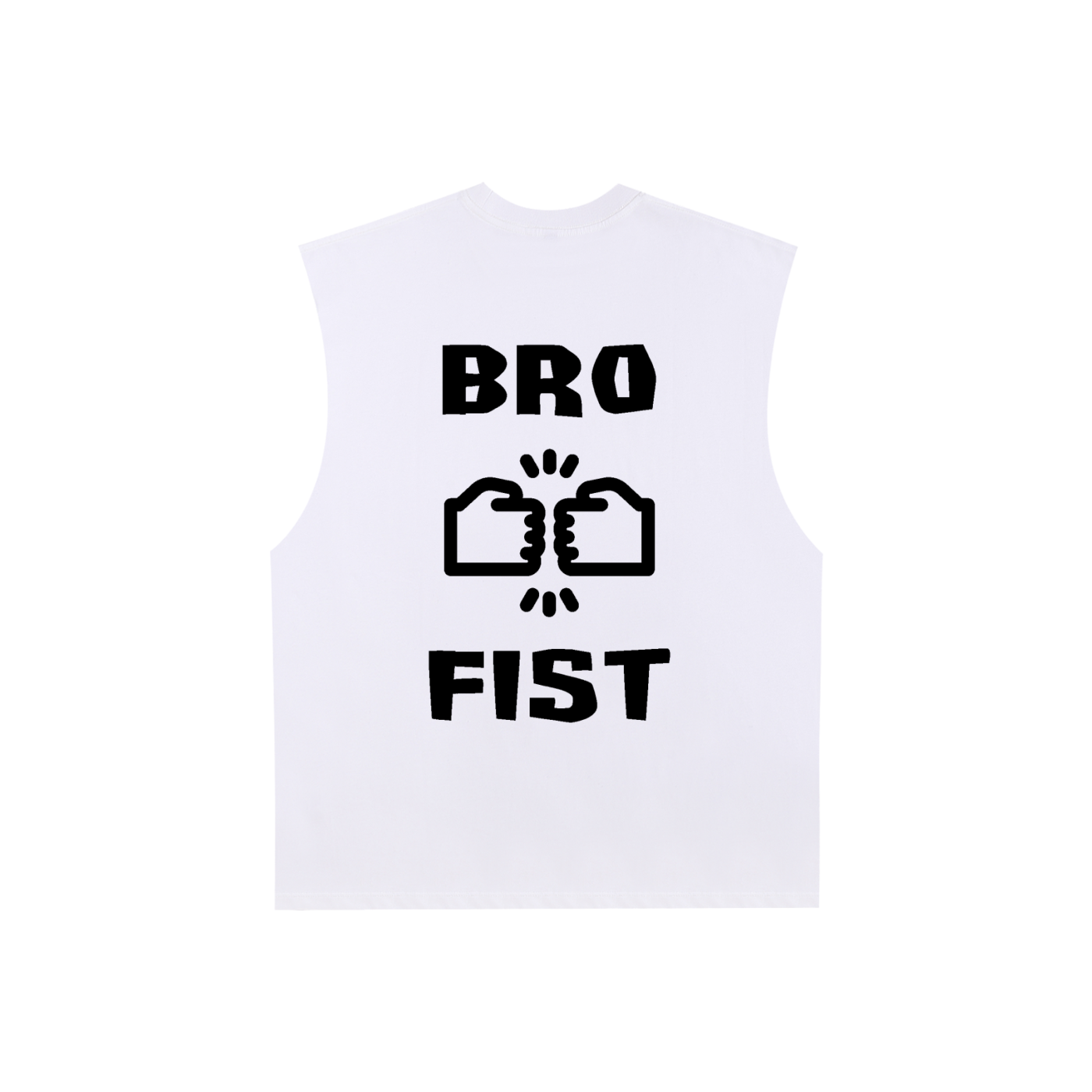 Raw Edge Cotton Tank Top