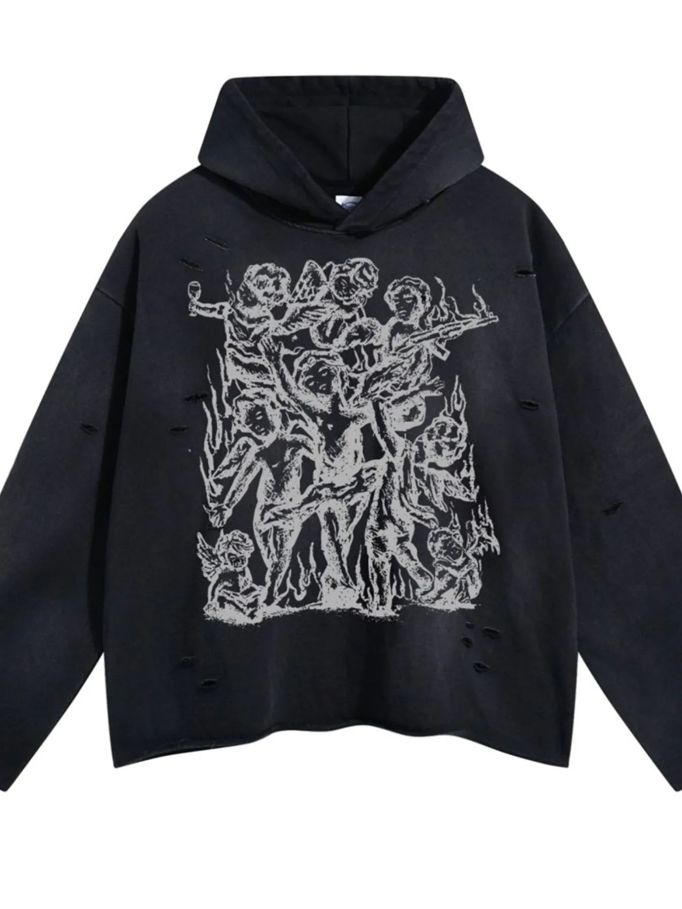 Men's Graphic Long Sleeve Hoodie