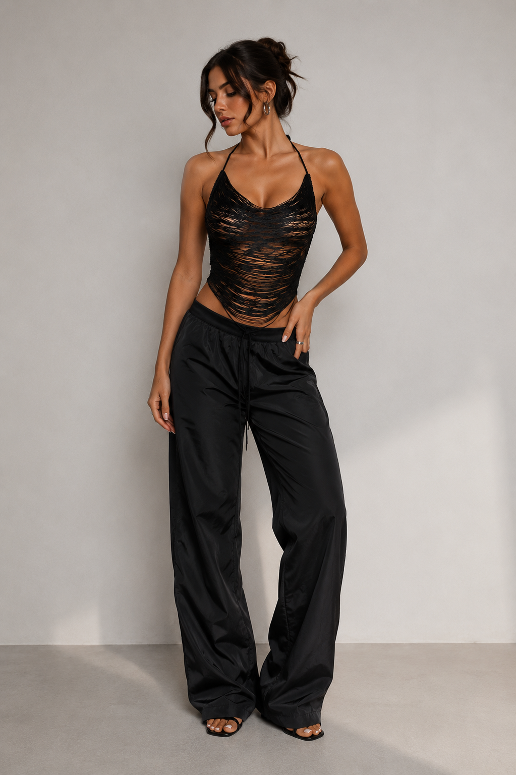 Top Black Diamond Fringe