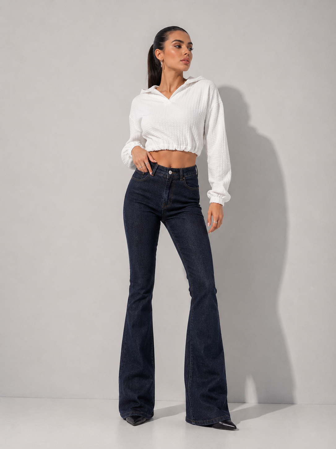 Dark Wash Flare Jeans