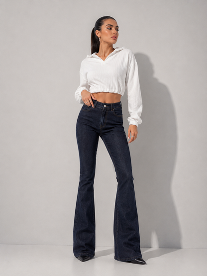 Dark Wash Flare Jeans