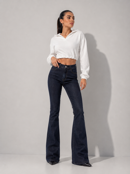 Dark Wash Flare Jeans