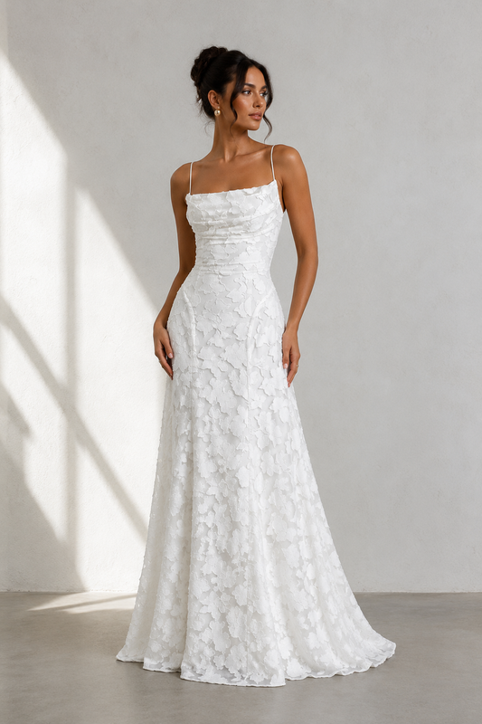 Bella Fiore Lace Maxi Dress