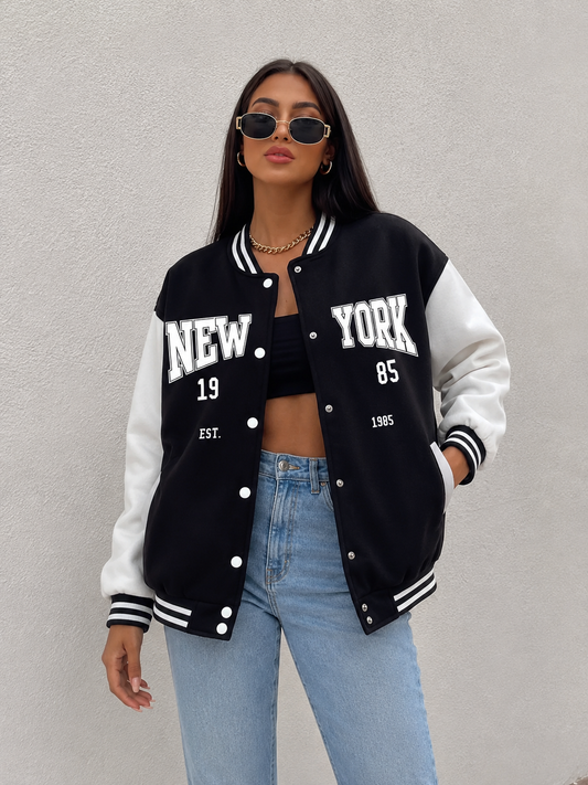 Classic New York Varsity Jacket