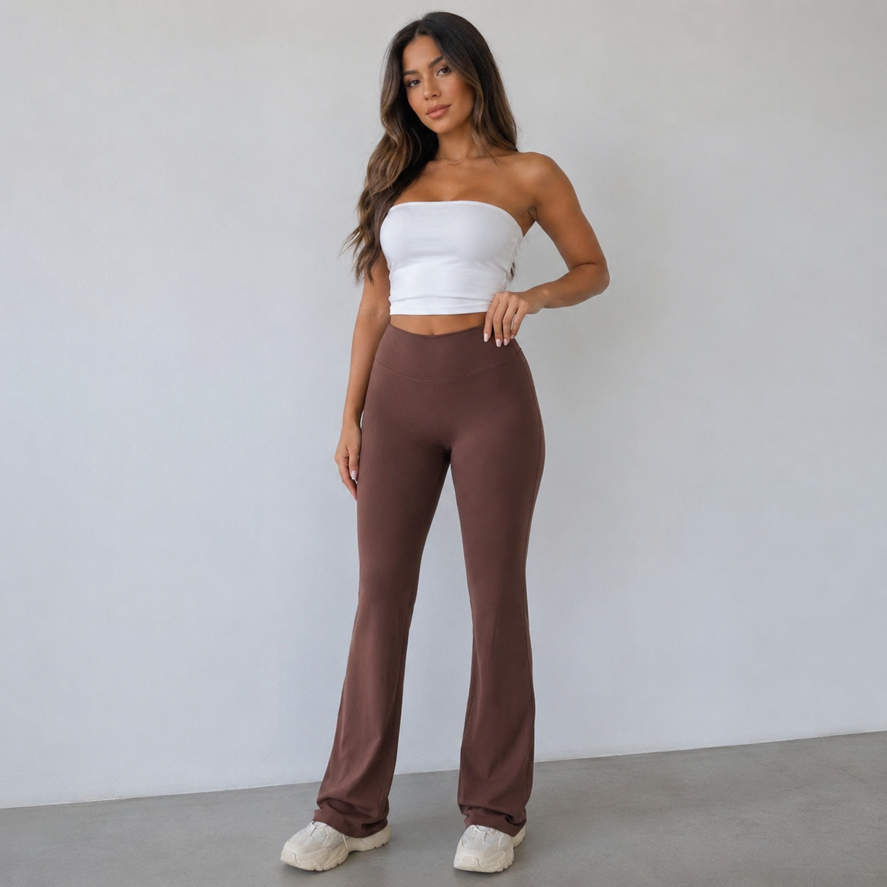 High-Waist Flare Active Leggings