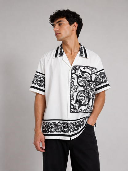 Men’s Vintage Baroque Resort Shirt