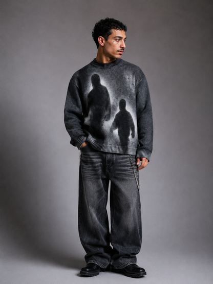 Urban Silhouette Art Sweater