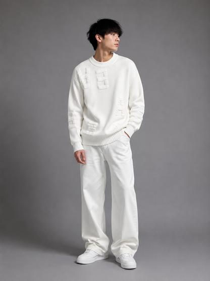 Elegant Casual Knit Sweater