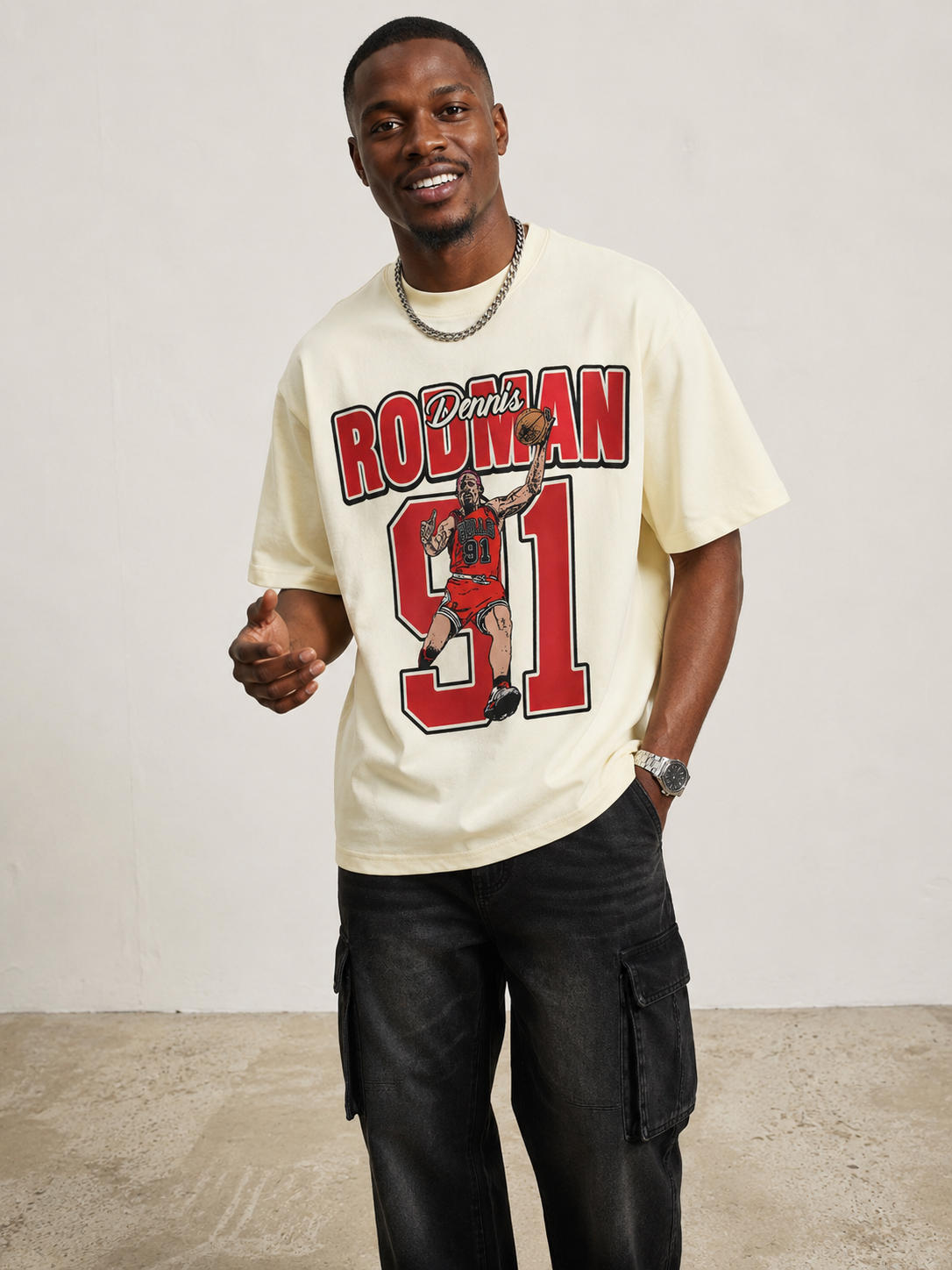 Men's Graphic Vintage Wash T-Shirt