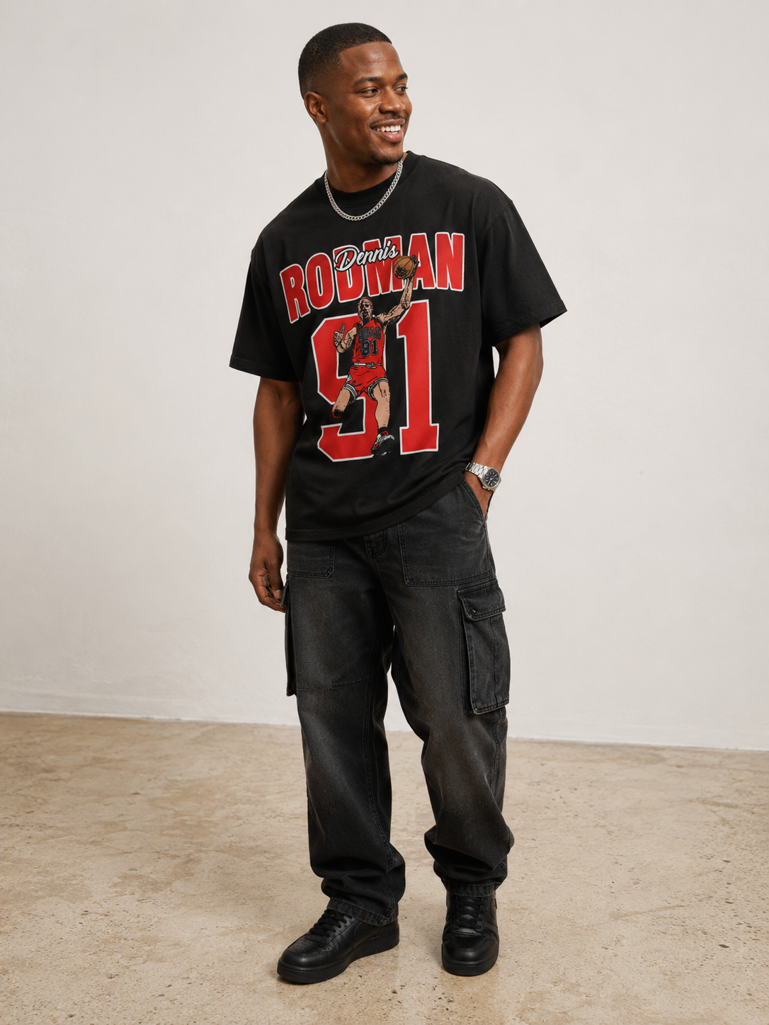 Men's Graphic Vintage Wash T-Shirt