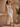 Floral Applique Deep V-Neck Maxi Dress