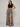 Polka Dot High Slit Maxi Skirt