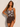 Printed Scoop Neck Wide Strap One-Piece Swimwear