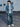 Men's Button Up Long Sleeve Denim Jacket