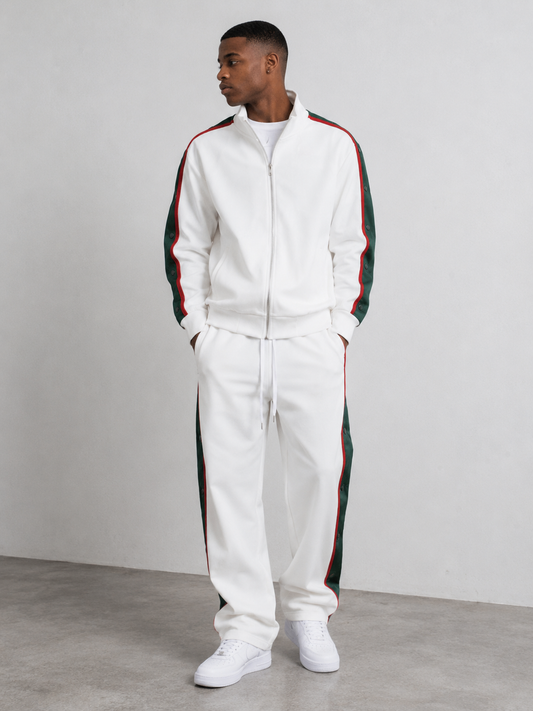 Snap Button Track Jacket