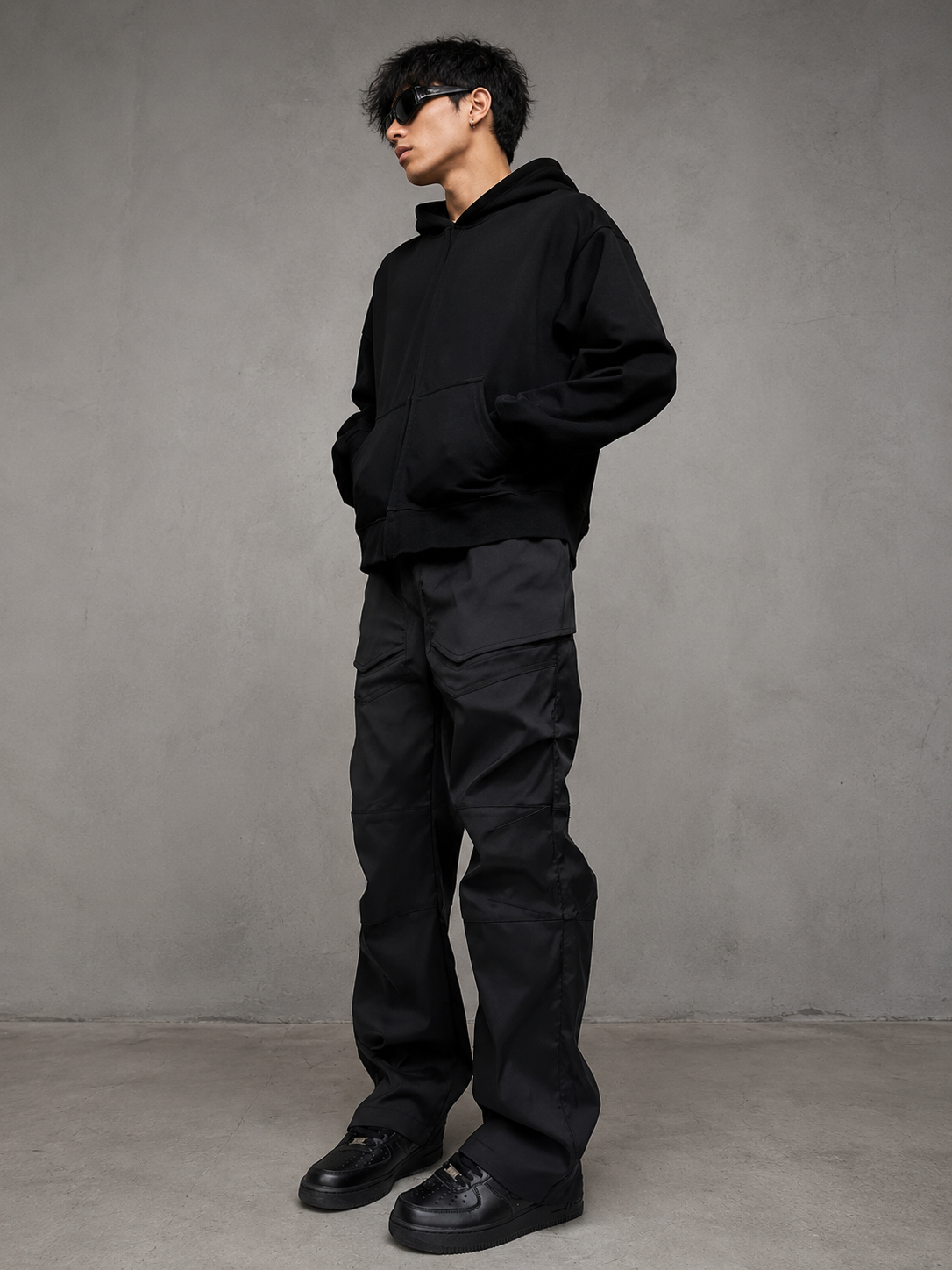 Men's Plus Size Slim Fit Pants with Pockets