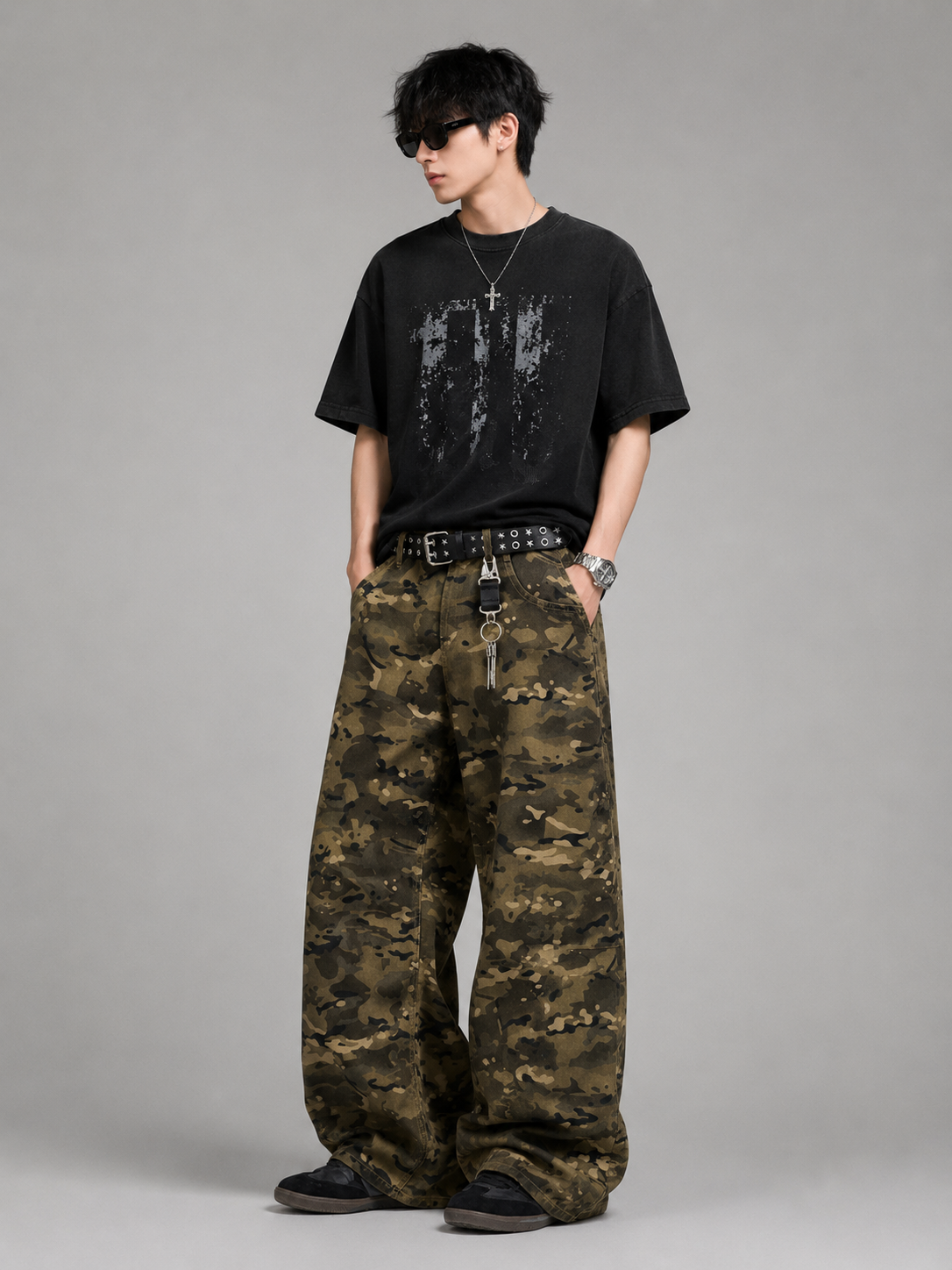 Men's Wide Leg Pants