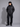 Men's Plus Size Hooded Puffer Jacket with Drawstring Hem