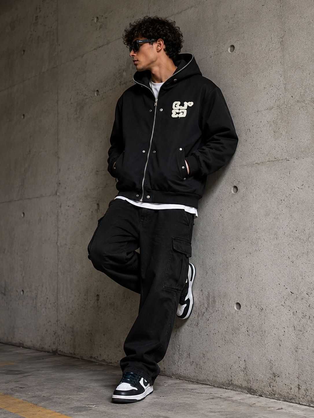 Men's Zip Up Long Sleeve Hoodie