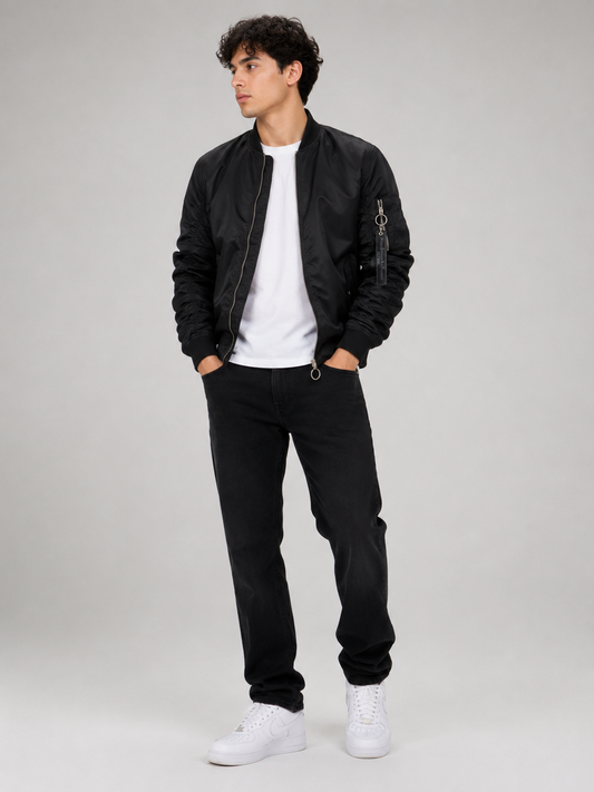 FLIGHT LINED BOMBER Jacket