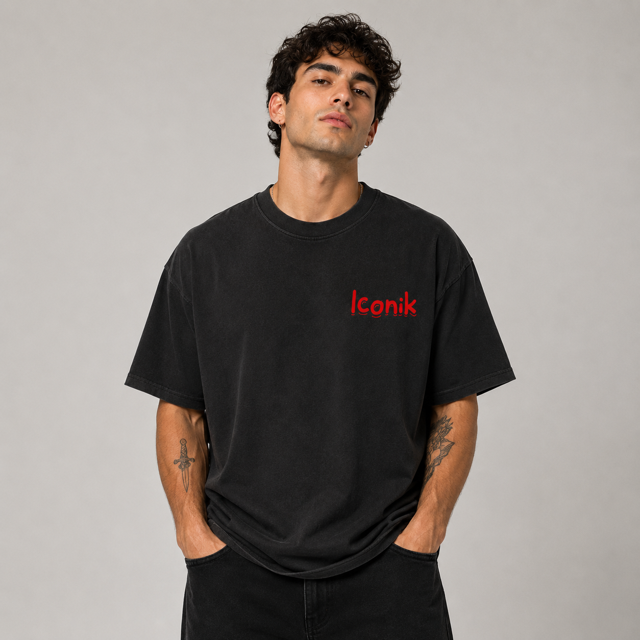 Enzyme Washed T-Shirt