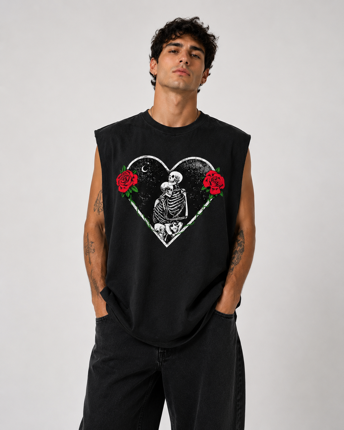 French Terry Boxy Tank Top
