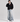 Fleeced Full-Zip Boxy Hoodie