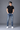 Men's Distressed Slim Fit Ripped Jeans