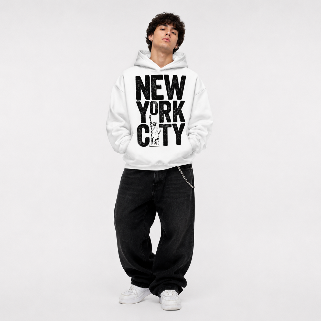 Heavyweight Hidden Pocket Fleece Hoodie