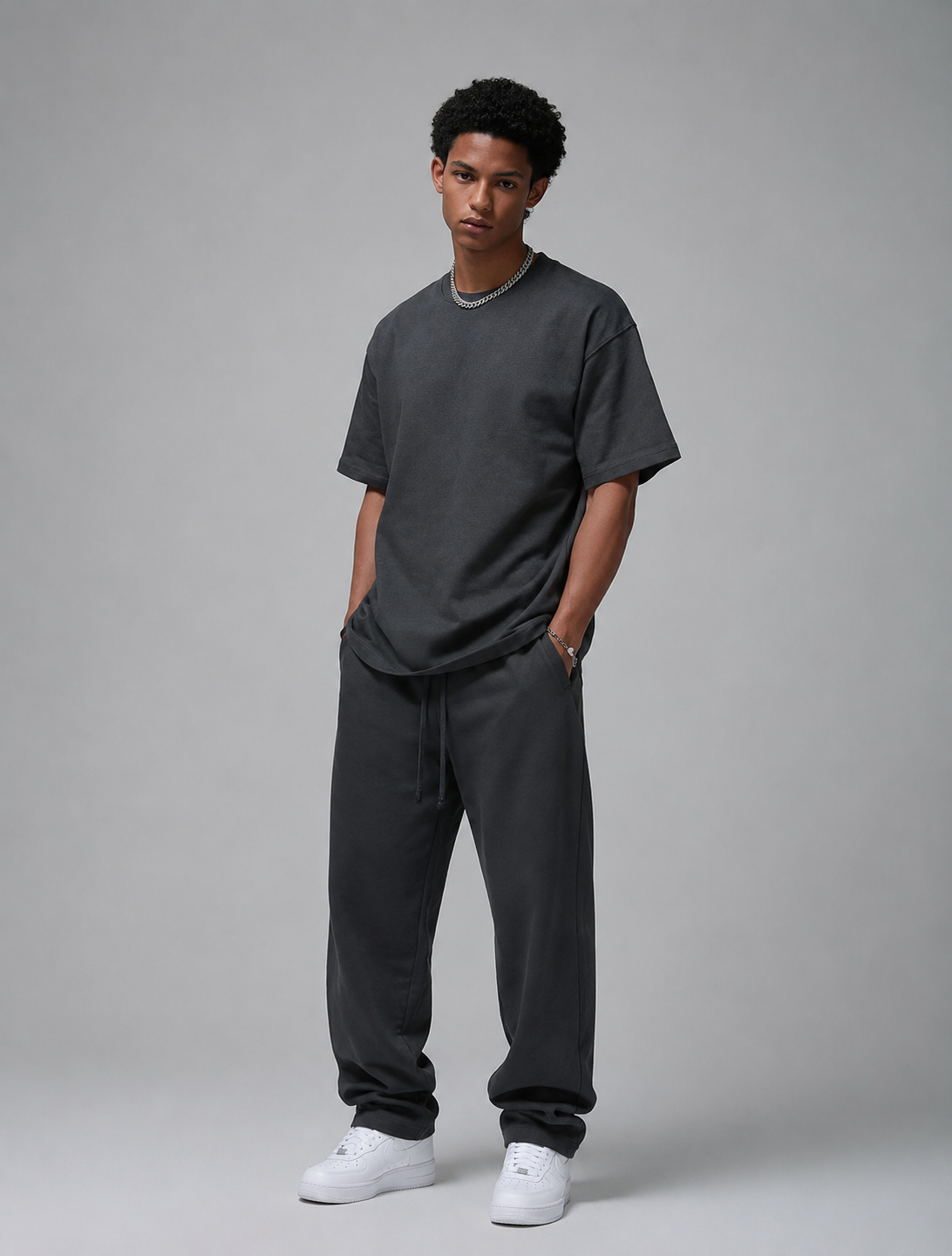 Men's Oversized Crew Neck T-Shirt
