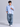 Men's Plus Size Button-Up Shirt with Rolled Sleeves