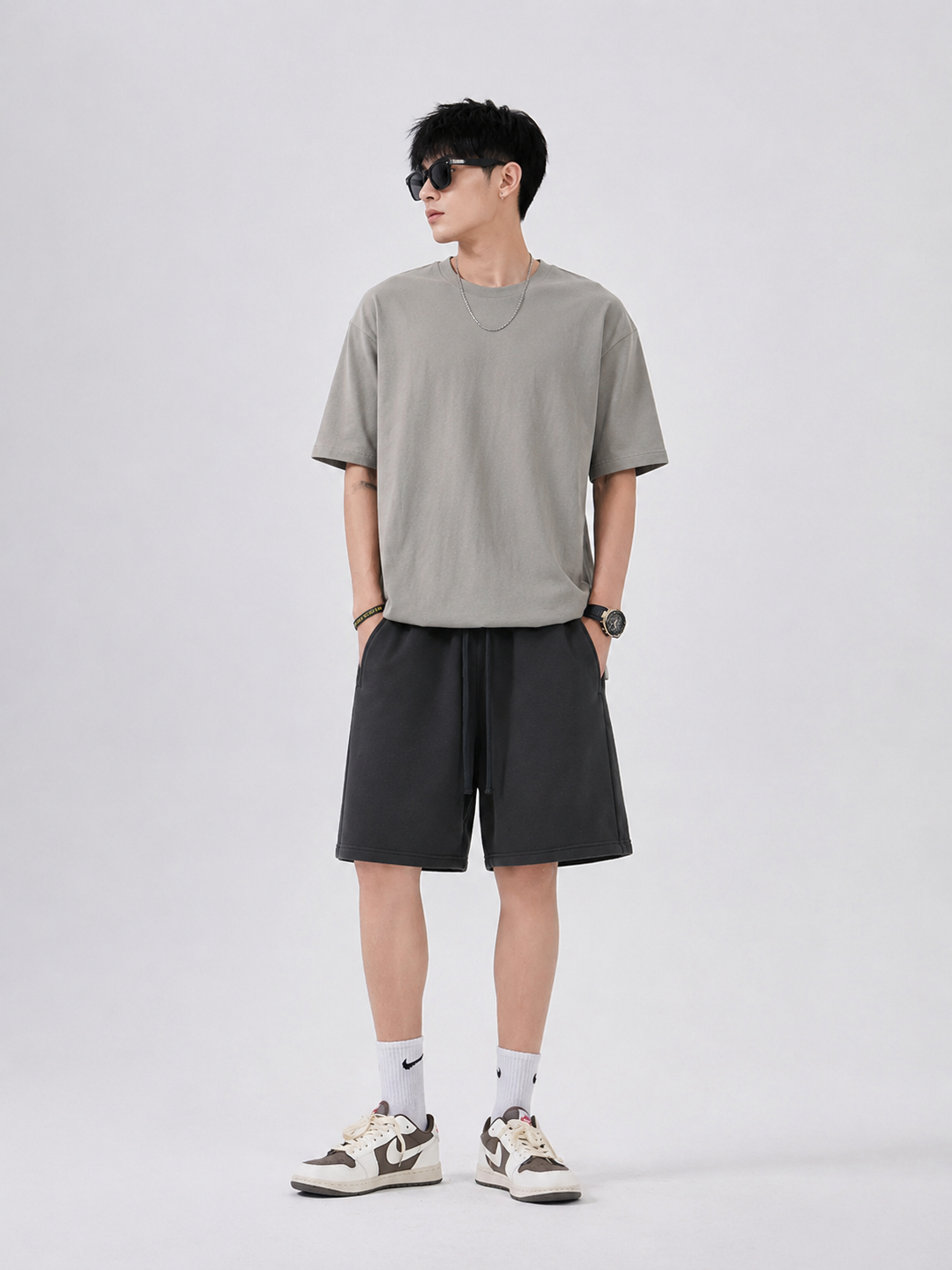 Men's Casual Drawstring Shorts