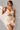 Twist Front Cutout Ruffle Hem Bodycon Mini Dress