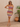 Striped Tassel Hem Tube Bodycon Dress