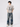 Men's Checkered Wide Leg Jeans