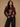 Crocodile Embossed Cropped Leather Jacket