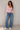 Ribbed Knit Lace Trim Long Sleeve T-Shirt
