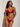Halter Neck Crisscross Ribbed Bikini Set