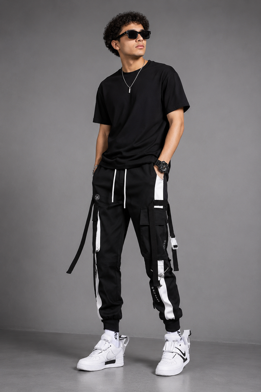 Black Tactical Street Joggers
