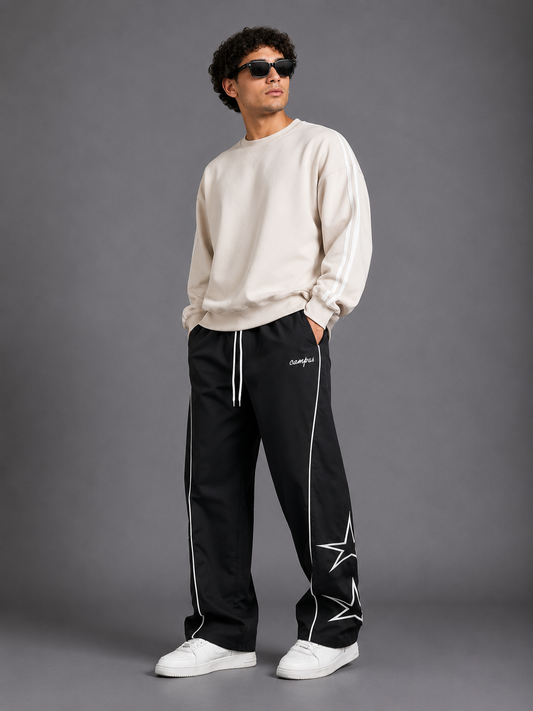 Urban Star Black Joggers