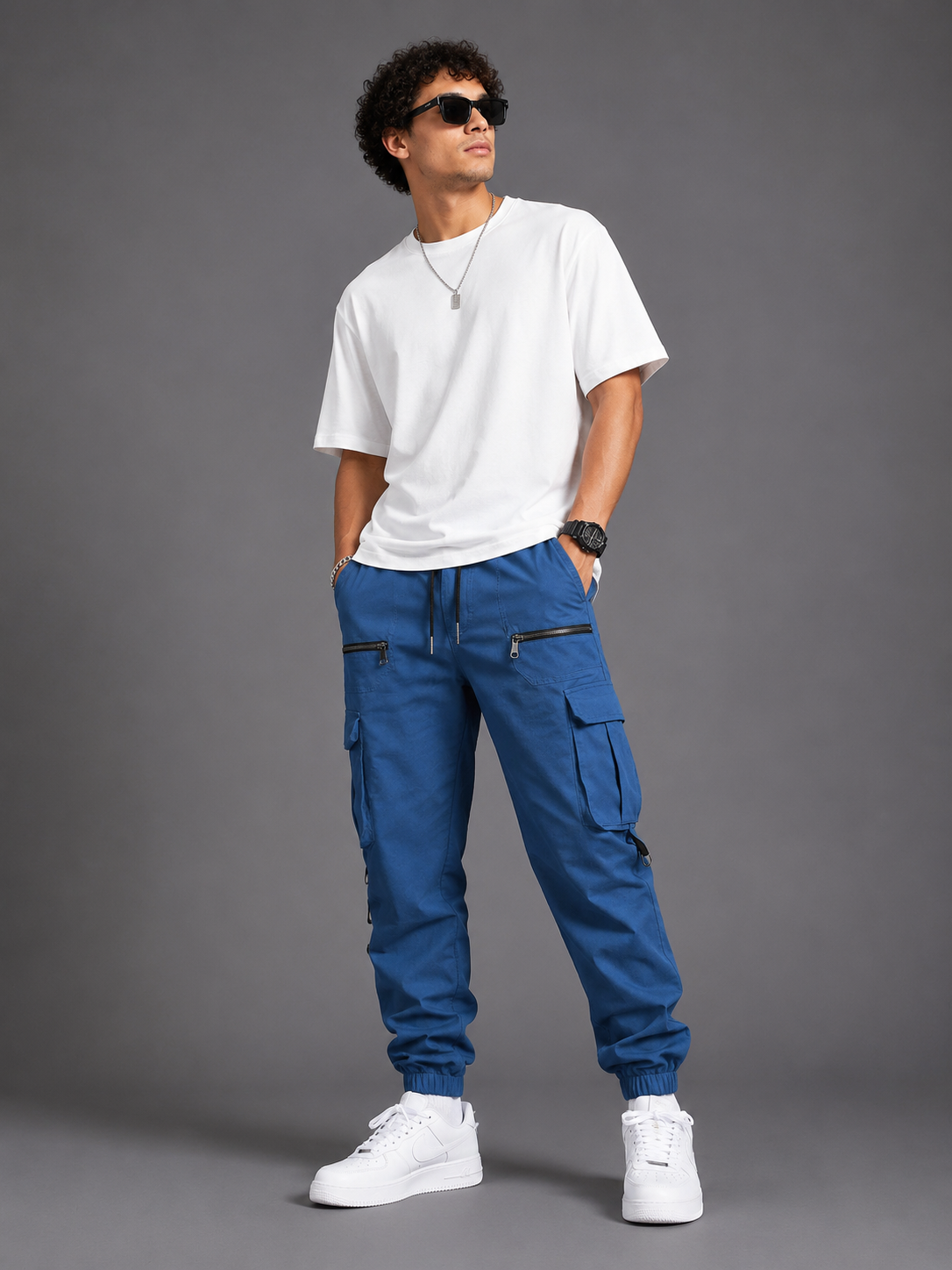 Pants Cargo Premium Azul