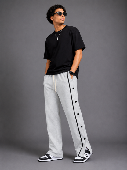 Pants Urban Button Grey