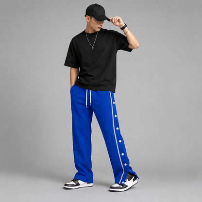 Pants Urban Button Grey