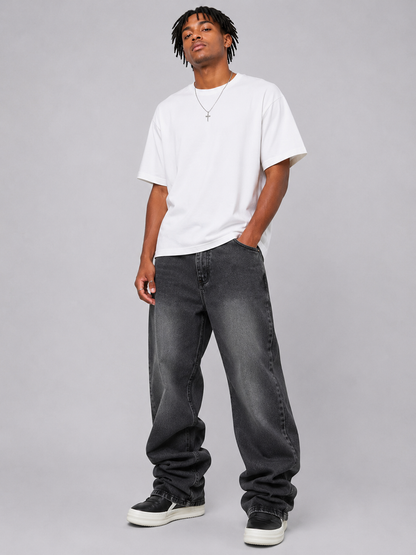 Jeans Oversize Midnight Black
