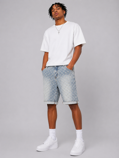 Short Jeans Frost Blue