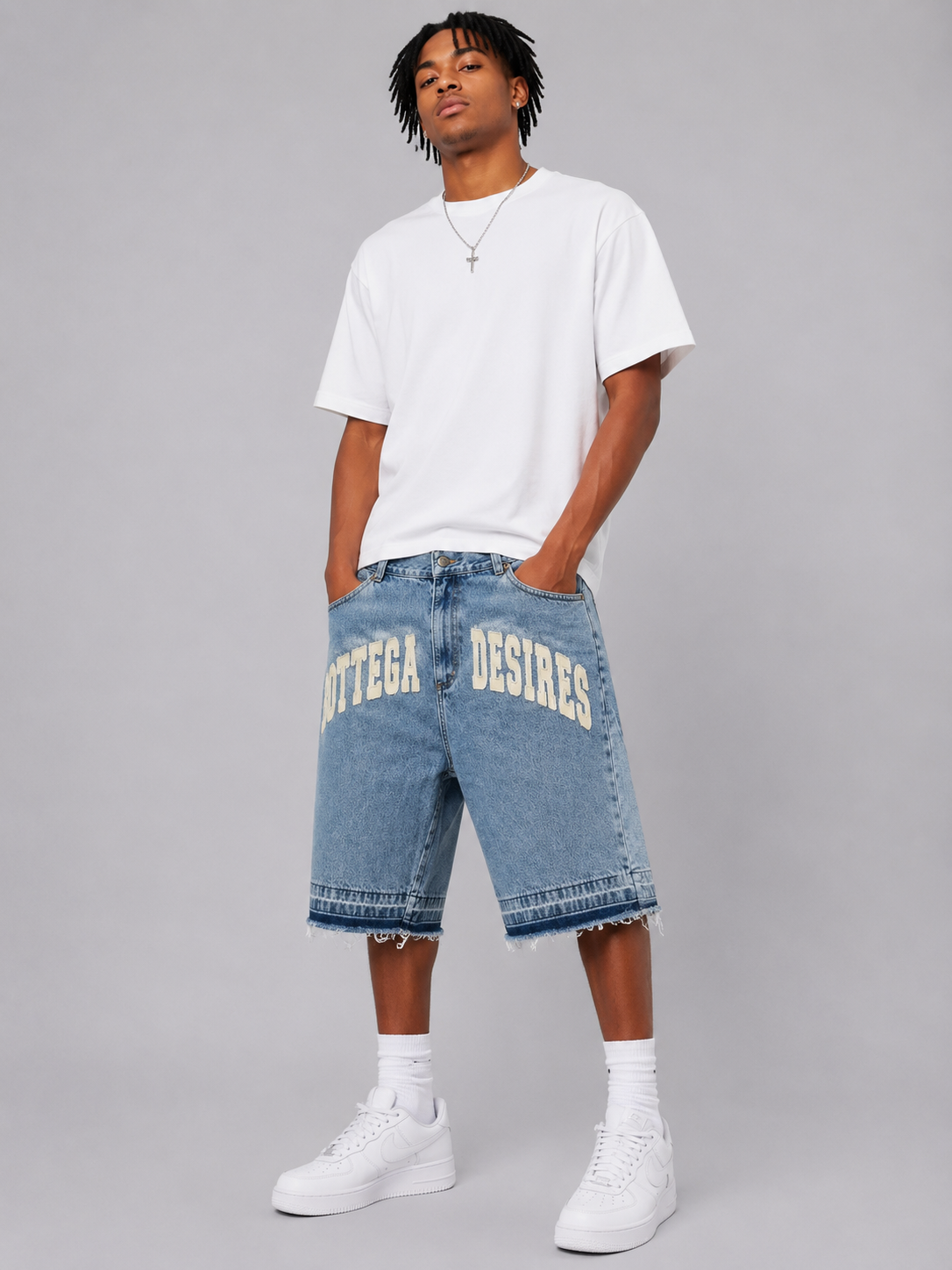 Short Vintage Raw Hem
