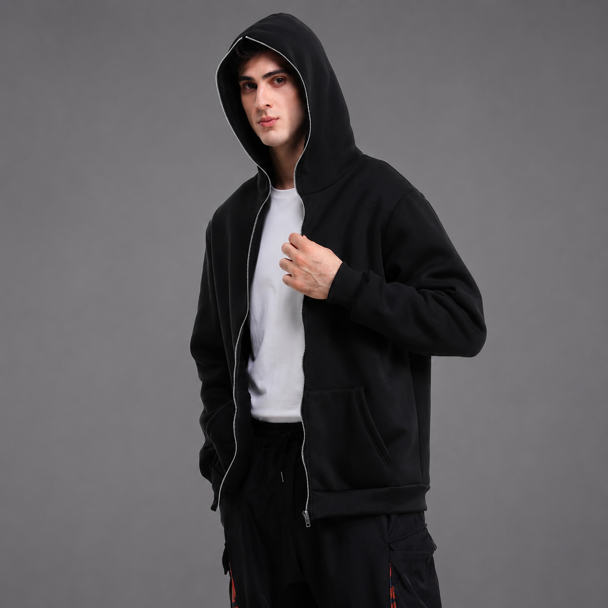 Hoodie Urban Black Premium