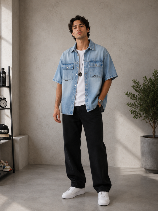 Shirt Denim Streetwear