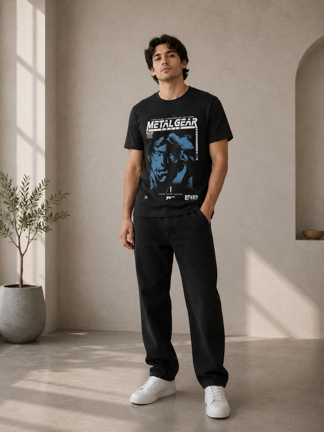 T-Shirt Metal Gear Solid Classic